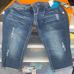 Hydraulic Jean capris